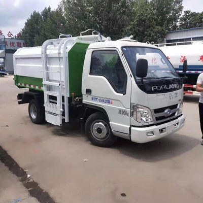 湖北大型掛桶垃圾車 東風(fēng)5方自卸密封式車型價(jià)格及物流指南